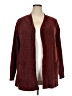 Matty M 100% Polyester Burgundy Cardigan Size XXL - photo 1
