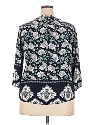Fun2Fun 3/4 Sleeve Blouse (view 2)