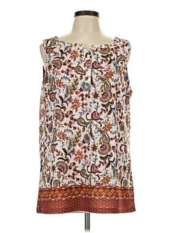 Christopher & Banks Sleeveless Blouse (view 1)