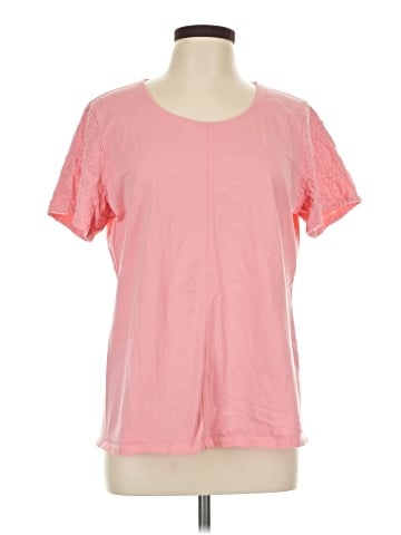 Christopher & Banks Short Sleeve T-Shirt (view 1)