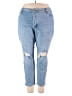 Old Navy Hearts Blue Jeans Size 22 - photo 1