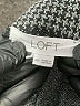Ann Taylor LOFT Houndstooth Gray Active Pants Size M (tall) - photo 4