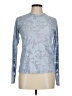 Splendid Blue Long Sleeve Top Size M - photo 1