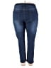 Unbranded Solid Blue Jeans Size 4XL - photo 2
