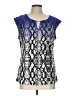 Calvin Klein Blue Sleeveless Blouse Size L - photo 1
