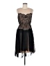 BCBGMAXAZRIA 100% Polyester Black Cocktail Dress Size M - photo 1