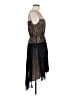 BCBGMAXAZRIA 100% Polyester Black Cocktail Dress Size M - photo 4