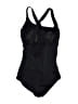 Speedo Solid Black One Piece Swimsuit Size S - photo 2