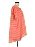 Stylus 100% Polyester Orange Short Sleeve Blouse Size XL - photo 4