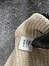 Gap Kids 100% Cotton Solid Tan Pullover Sweater Size 8 - photo 3