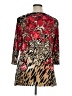 JM Collection Red 3/4 Sleeve Blouse Size XL - photo 2