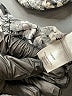 Laundry by Shelli Segal 100% Polyester Gray Long Sleeve Blouse Size 6 - photo 8