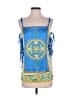 ALEMAIS Blue Sleeveless Blouse Size S - photo 1