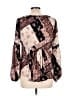 Atmosphere 100% Polyester Brown Long Sleeve Blouse Size 12 - photo 2