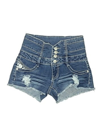 No Boundaries Denim Shorts (view 1)