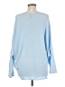 Alya Blue Long Sleeve Top Size M - photo 2