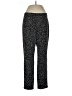 Nic + Zoe Polka Dots Black Casual Pants Size 12 - photo 1