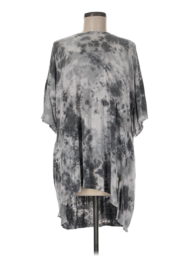Pre-owned Mud Pie Sleeveless T-shirt In Gray