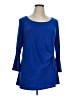 Avenue Blue 3/4 Sleeve Top Size 14 Plus - photo 1