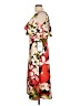 Halston Tropical Red Cocktail Dress Size 10 - photo 5
