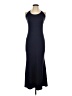 Unbranded Solid Blue Casual Dress Size L - photo 1