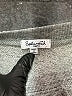 Splendid 100% Cotton Color Block Gray Pullover Sweater Size S - photo 7