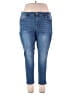 Nine West Solid Blue Jeans Size 20 - photo 1
