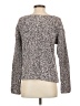 Lord & Taylor 100% Cotton Tweed Gray Pullover Sweater Size S - photo 2
