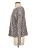 Lord & Taylor 100% Cotton Tweed Gray Pullover Sweater Size S - photo 5