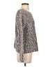 Lord & Taylor 100% Cotton Tweed Gray Pullover Sweater Size S - photo 4