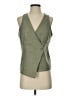 Max Studio 100% Polyester Green Vest Size S - photo 1