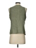 Max Studio 100% Polyester Green Vest Size S - photo 2