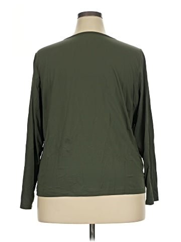 Lands' End 3/4 Sleeve T-Shirt (view 2)