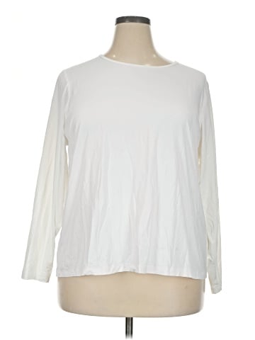 Lands' End 3/4 Sleeve T-Shirt (view 1)