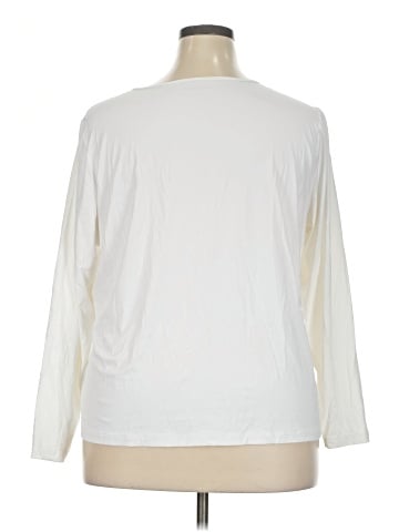 Lands' End 3/4 Sleeve T-Shirt (view 2)