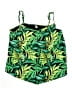 Sag Harbor Tropical Green Swimsuit Top Size XXL - photo 1