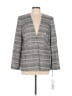 Calvin Klein Plaid Gray Blazer Size 10 - photo 1