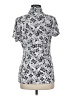 DKNY Silver Short Sleeve Polo Size M - photo 2