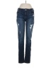 Express Jeans Hearts Blue Jeans Size 8 - photo 1