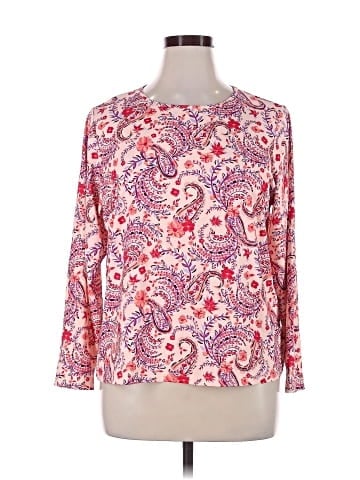 Lands' End 3/4 Sleeve T-Shirt (view 1)