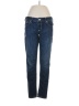 Express Jeans 100% Spandex Solid Blue Jeans Size 8 - photo 1