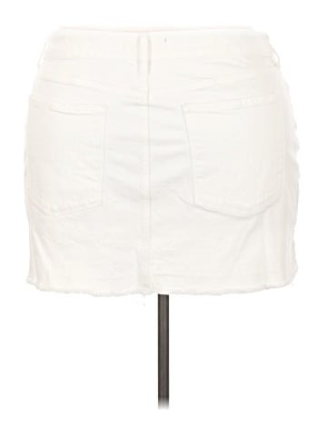 Ashley Graham Denim Skirt (view 2)