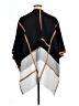 Chico's Black Poncho Size XL - photo 2