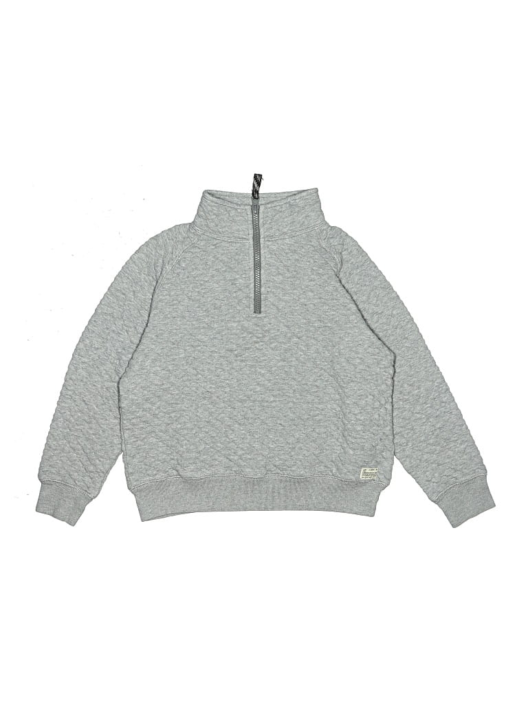 Pre-owned Crewcuts Kids' Sweatshirt In Silver