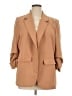 Oddi 100% Polyester Tan Blazer Size 1XL - photo 1