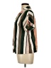 Shein Stripes Brown Short Sleeve Blouse Size 12 - photo 5