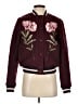 Parker Floral Green Burgundy Jacket Size XS - photo 1