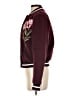 Parker Floral Green Burgundy Jacket Size XS - photo 5