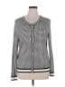 Talbots Checkered-gingham Ivory Cardigan Size XL - photo 1