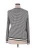 Talbots Checkered-gingham Ivory Cardigan Size XL - photo 2